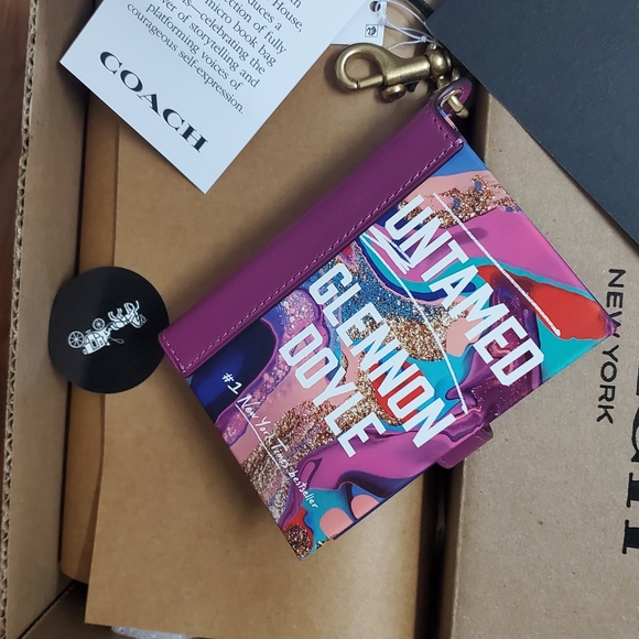 COACH Book Charm Untamed Glennon Doyle NEW WITH TAG - Picture 4 of 4